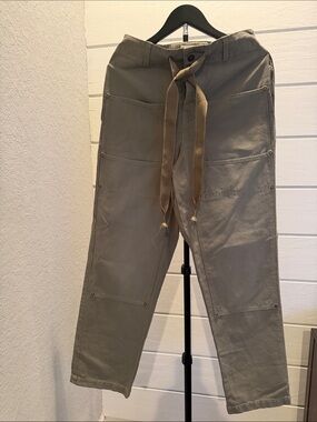 We The Free Men's Olive Utility Cargo Pants with Drawstring
